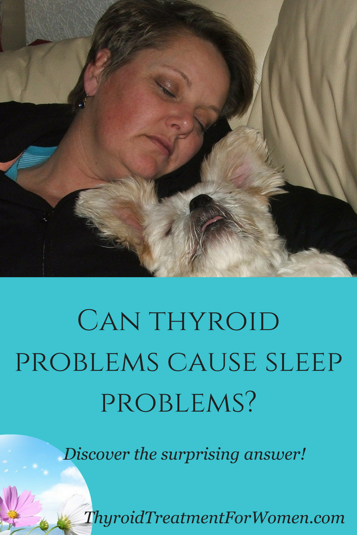 Can thyroid problems cause sleep problems? Turns out the answer is YES. But there are solutions. #hypothyroidism #thyroidhealth #thyroid #sleep @thyroidtreatmentforwomen